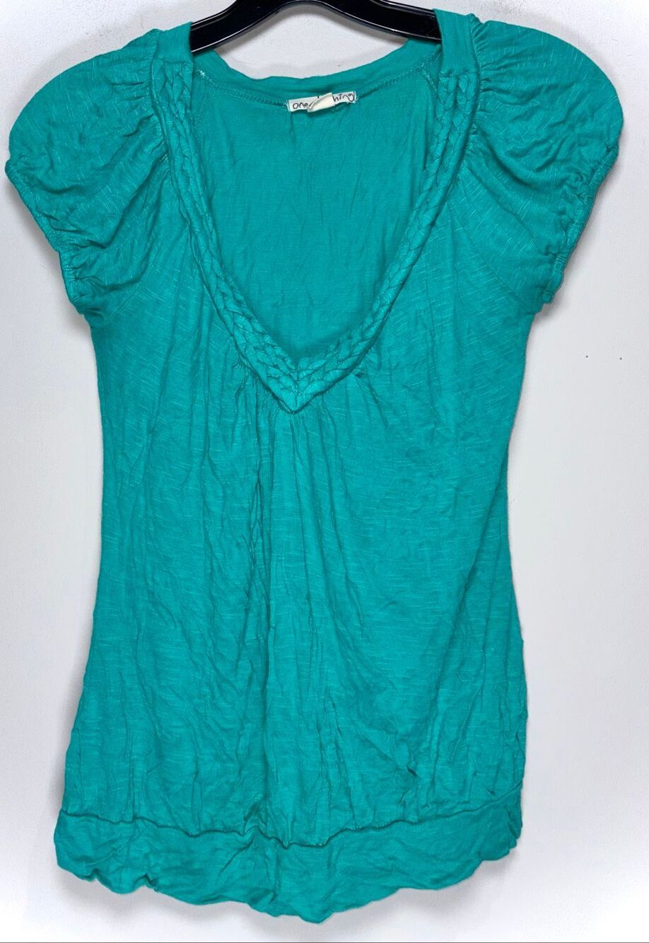 One clothing y2k green shirt size medium